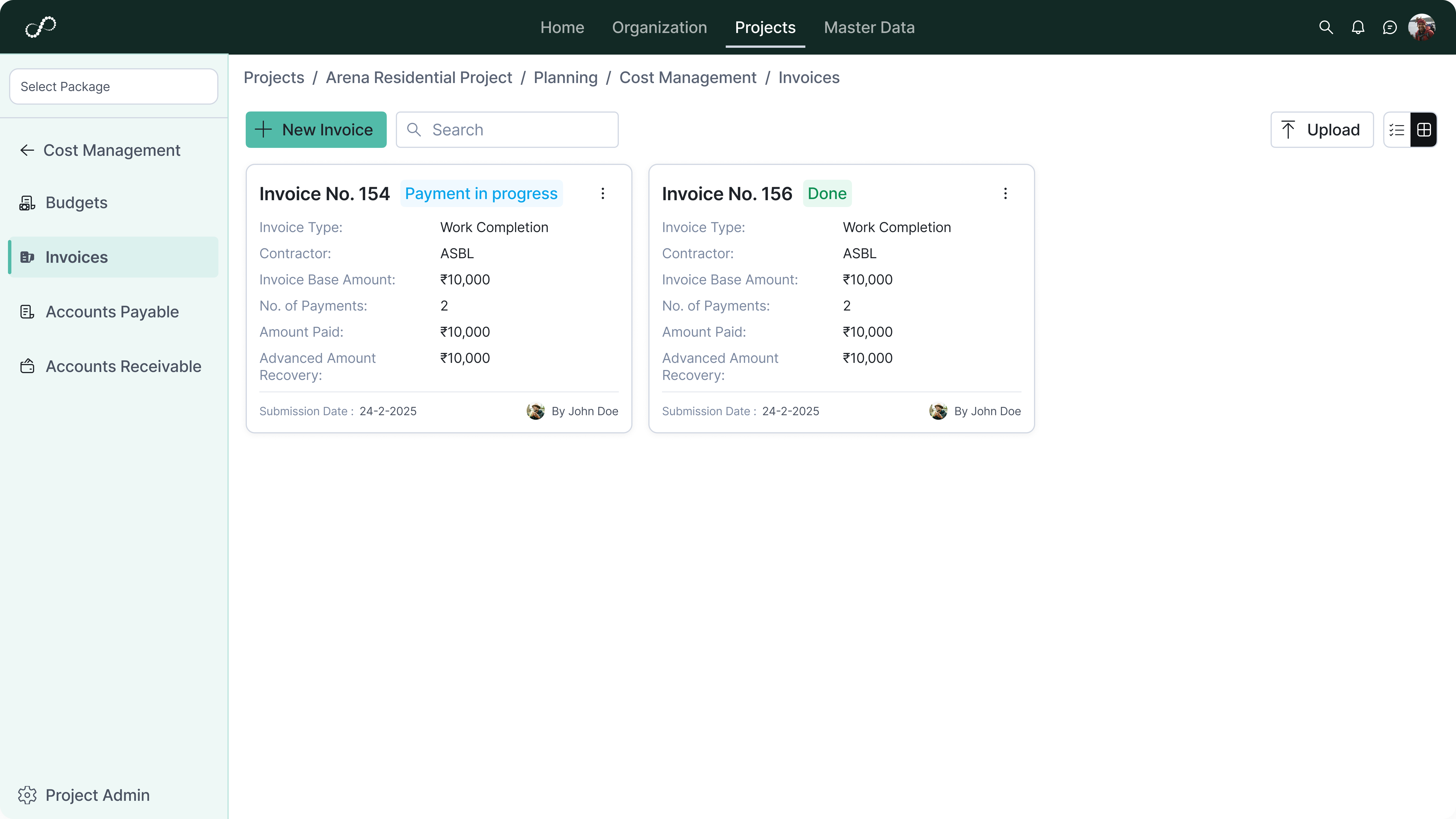 Expense and Invoice Management
