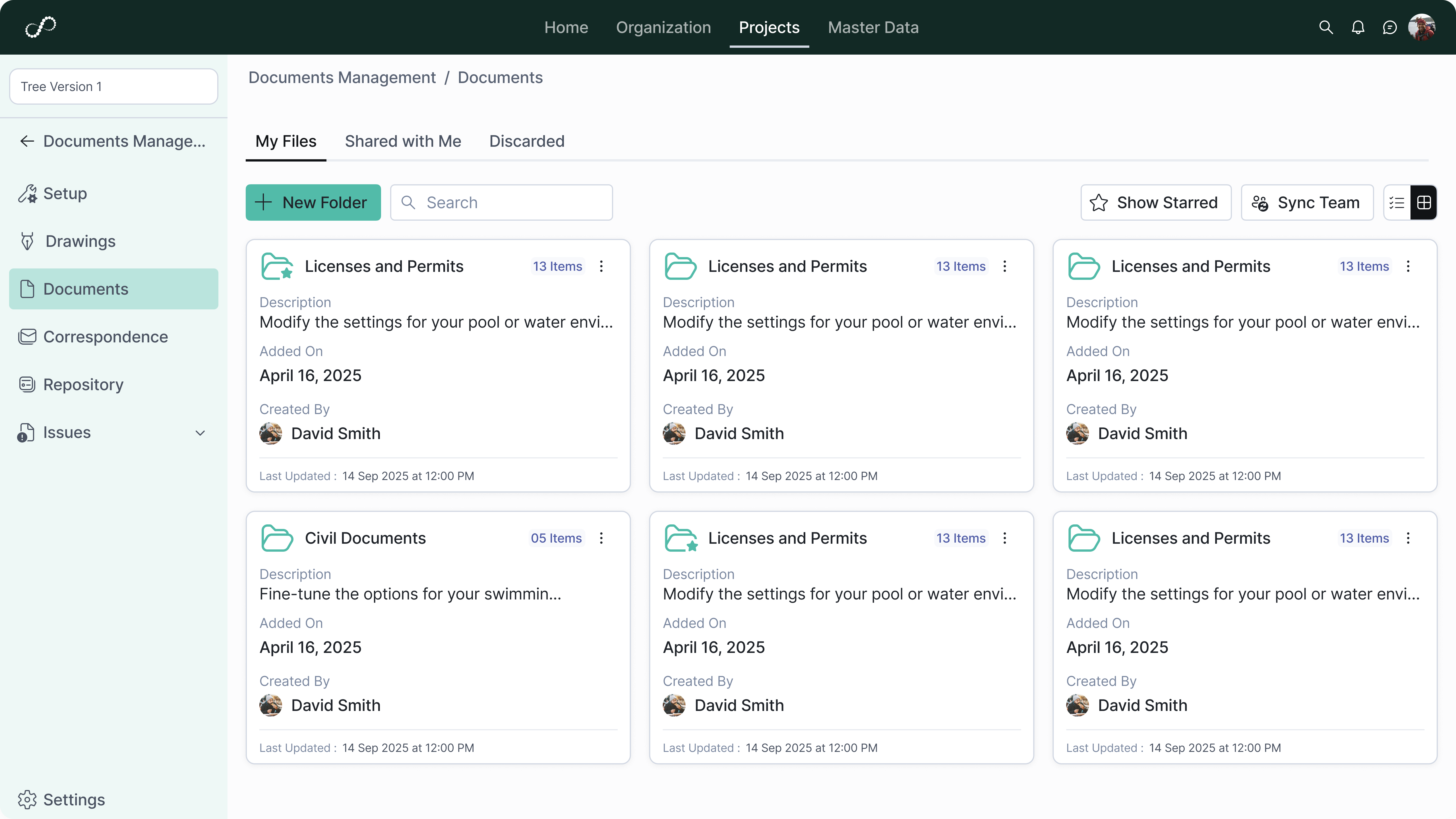 Document Storage and Organization