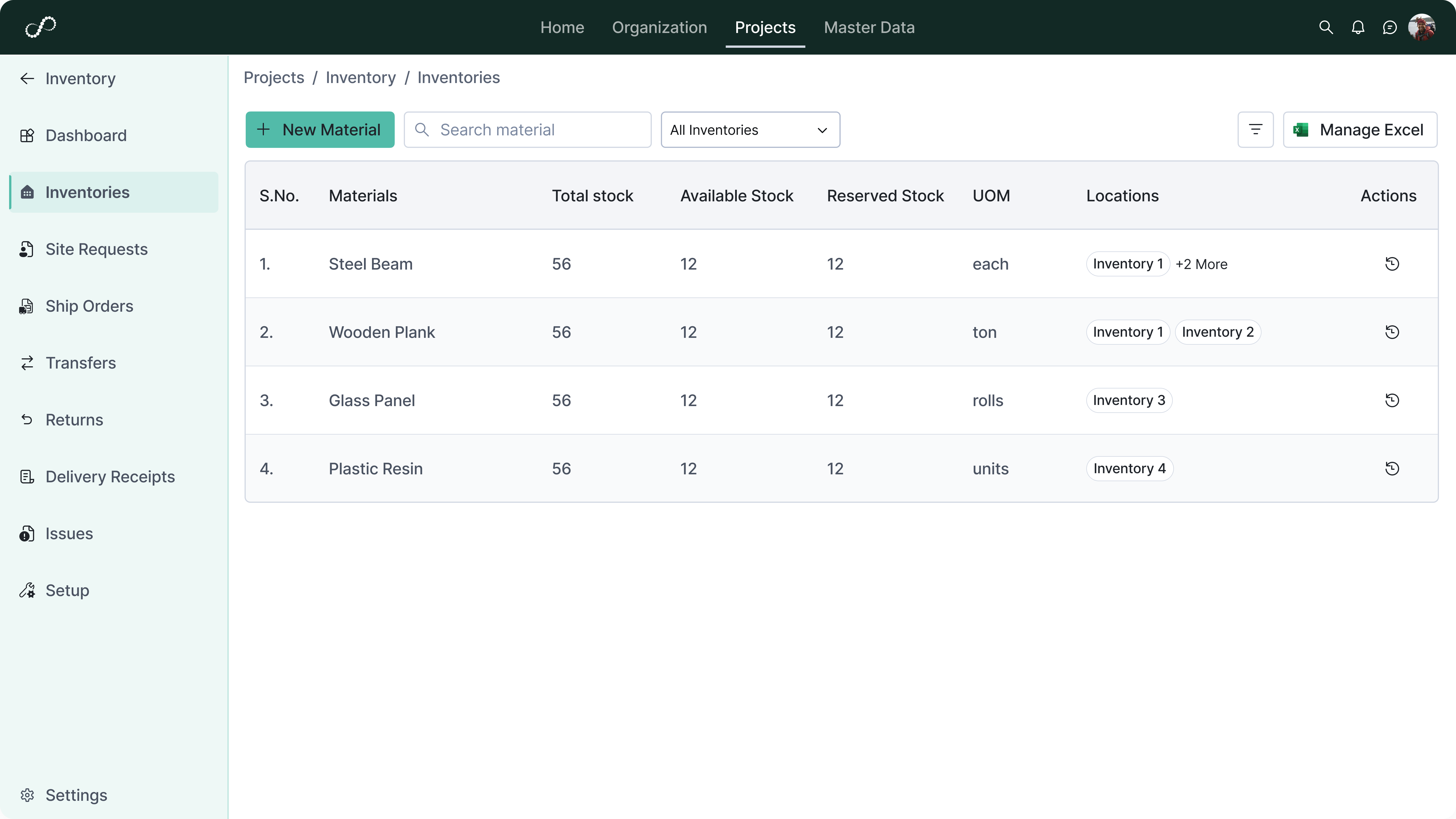 Inventory Reporting & Integration
