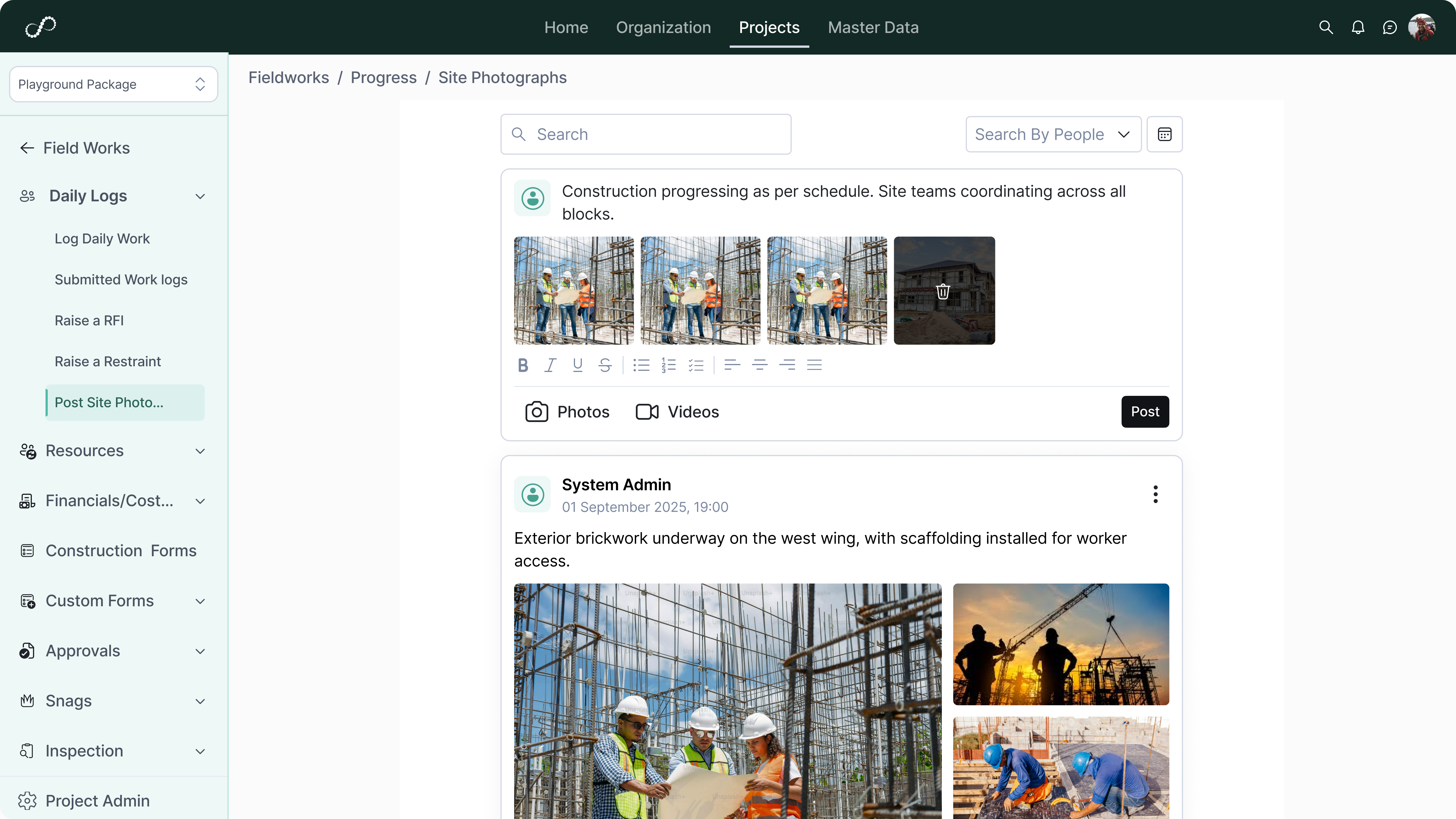 Daily Site Updates