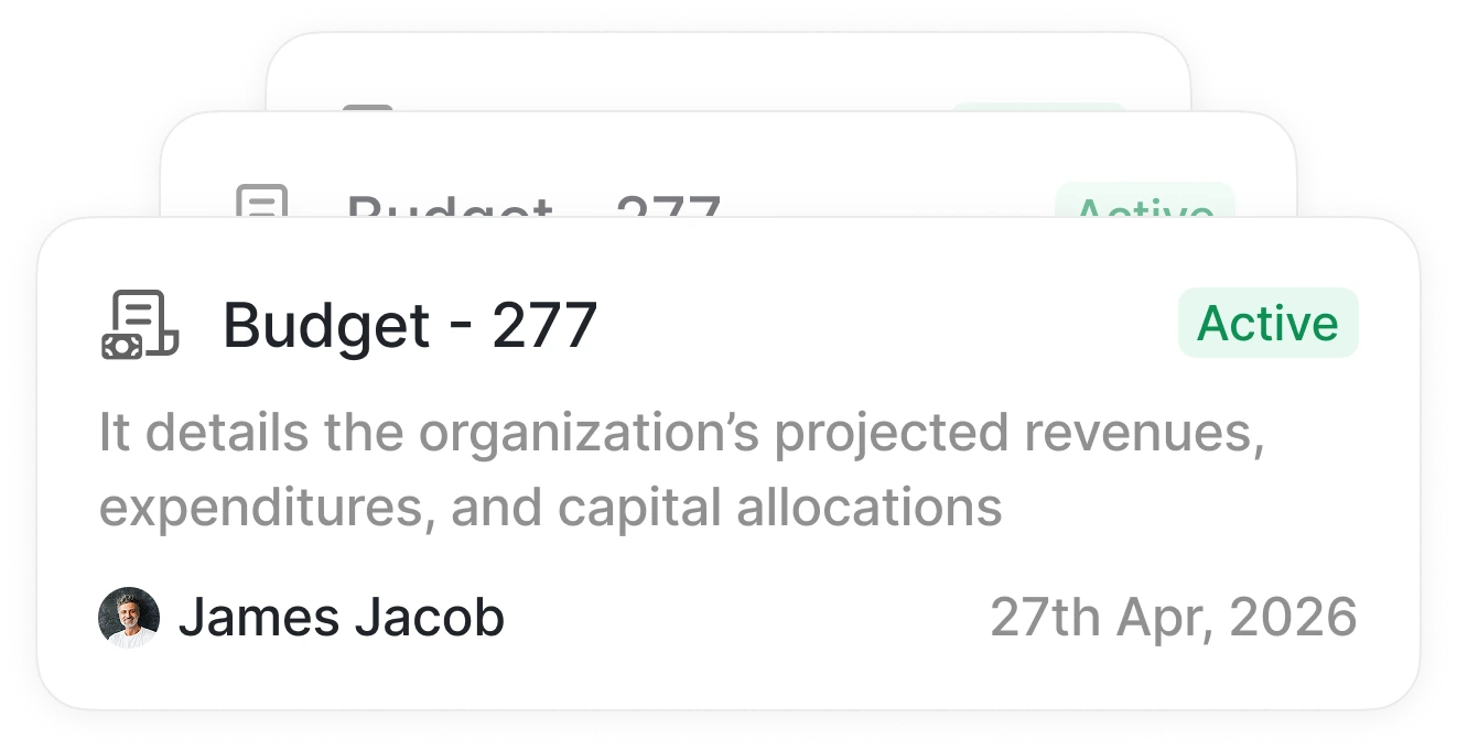 Cost Management
